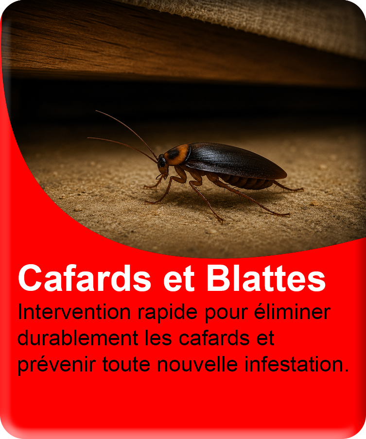 Cafards et Blattes